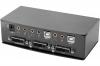 KVM DVI/USB 2 PORTS AVEC CABLES + Audio