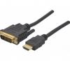 CORDON HDMI A/DVI -  1M