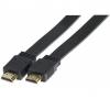 CORDON HDMI HIGH SPEED A/A PLAT BLACK - 5 m