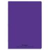 NEUTRE Cahier piqre 96 pages Seys 17x22 Couverture polypro violet