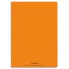NEUTRE Cahier piqre 96 pages Seys 21x29,7 Couverture polypro orange