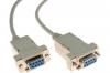 Cable null modem DB9F/F 1,00M