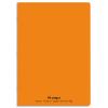 NEUTRE Cahier piqre 96 pages Seys 17x22 Couverture polypro orange