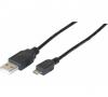  CABLE USB 2.0 A / MICRO B NOIR - 2,00 M ( A UTILISER AVEC ALLUME CIGARE REF : ACCIPAD172 ) 