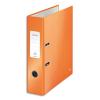 LEITZ Classeur  levier 180 WOW en carton pellicul, dos 8 cm, coloris orange
