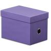 FAST Bote de rangement FUNLINE en carton, aspect grain. Format mini. Coloris violet.