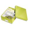 LEITZ Bote CLICK&STORE S-Box avec compartiments amovibles. Coloris vert.