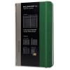 MOLESKINE Cahier professionnel grand format 13x21cm 240 pages rglure spciale couverture rigide vert