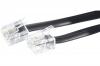 CORDON TELEPH RJ11M/M 2M NOIR