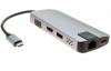 MINI DOCK USB 3.1 TYPE-C HDMI 4K-VGA- LAN HUB + CHARGEUR USB P.D