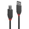 CABLE USB 2.0 TYPE A VERS B ANTHRA LINE  2M DOUBLE BLINDAGE Eco Contribution 0.02 euro inclus