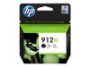 CARTOUCHE JET D'ENCRE 912XL NOIRE HAUTE CAPACITE 21,7ML HP OFFICEJET 8012.8013.8014.8015 / PRO 8022.8024 8025.8035 ORIGINE