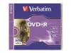 DVD+R VERBATIM PACK DE 5 Eco Contribution 5.0 euro inclus