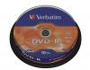 SPINDLE DE 10 DVD-R VERBATIM 4.7GB 16X