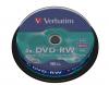 PACK DE 10 DVD VERBATIM DVD-RW 4.7GO CERTIFI?4x