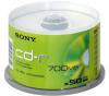 SPINDLE DE 50 CDR 48X 80MIN 700MB SONY