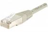 Cordon RJ45 CAT 6 F/UTP gris - 3 m