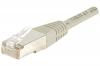 Cordon RJ45 CAT 5e F/UTP gris - 2 m