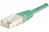 Cordon RJ45 CAT 6 F/UTP vert - 15 m