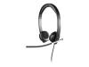 CASQUE LOGITECH USB HEADSET STEREO H650E-SUPRA-ORAL-FILAIRE-PERCHE TELESCOPIQUE-BINAURAL-MICRO MONO SENSIBILITE 90DB-GARANTIE 3 ANS