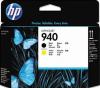 HP 940 tte d'impression noir et jaune