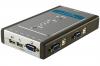 SWITCH KVM D-LINK 4 PORTS + 1 PORT USB 2.0 - LIVRE AVEC CABLES