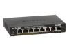 SWITCH NON MANAGEABLE 8 PORTS 10/100/1000 RJ45 DONT 4 PORTS POE BOITIER METAL