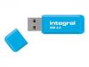 CLE USB 32GB INTEGRAL NEON USB 3.0 BLEU RCP 3.20 +DEEE 0.01 EURO INCLUS
