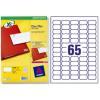 AVERY ( L7551-25) etiquettes invisibles 38,1 x 21,2 mm - 1625 pices   