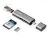 PNY LECTEUR DE CARTE 3 EN 1 (SD, MICROSD, SDHC, MICROSDHC, SDXC, MICRO SDXC) USB-C.