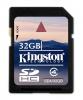 MEMOIRE KINGSTON SECURE DIGITAL HIGH CAPACITY 32GB CLASS 4 Eco Contribution 0.01 euro inclus