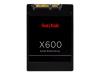SANDISK X600 DISQUE SSD 512GO M2 2280 INTERNE SATA 6G/S RCP 0 +DEEE 0.02 EURO INCLUS