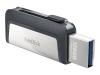 CLE USB SANDISK ULTRA DUAL 128 GO USB 3.1/USB-C