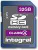Carte flash micro Integral SDHC 32GB / class 4